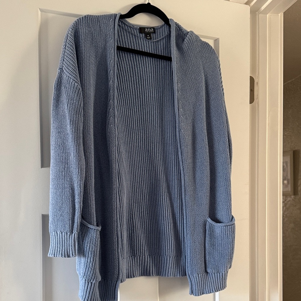 Anna Light Blue Women's Cardigan